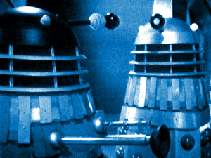 Right, lads, here's the master plan. We lie doggo for thirteen episodes and then we jump out and exterminate the lot...